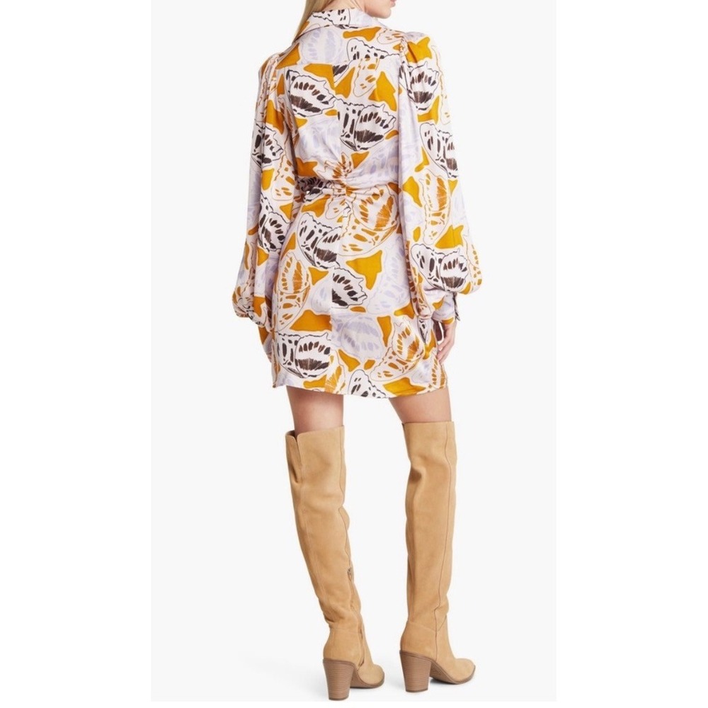 For Love and Lemons Esmeralda Long Sleeve Mini Dress (MSRP: $ 234) Large - Picture 6 of 13